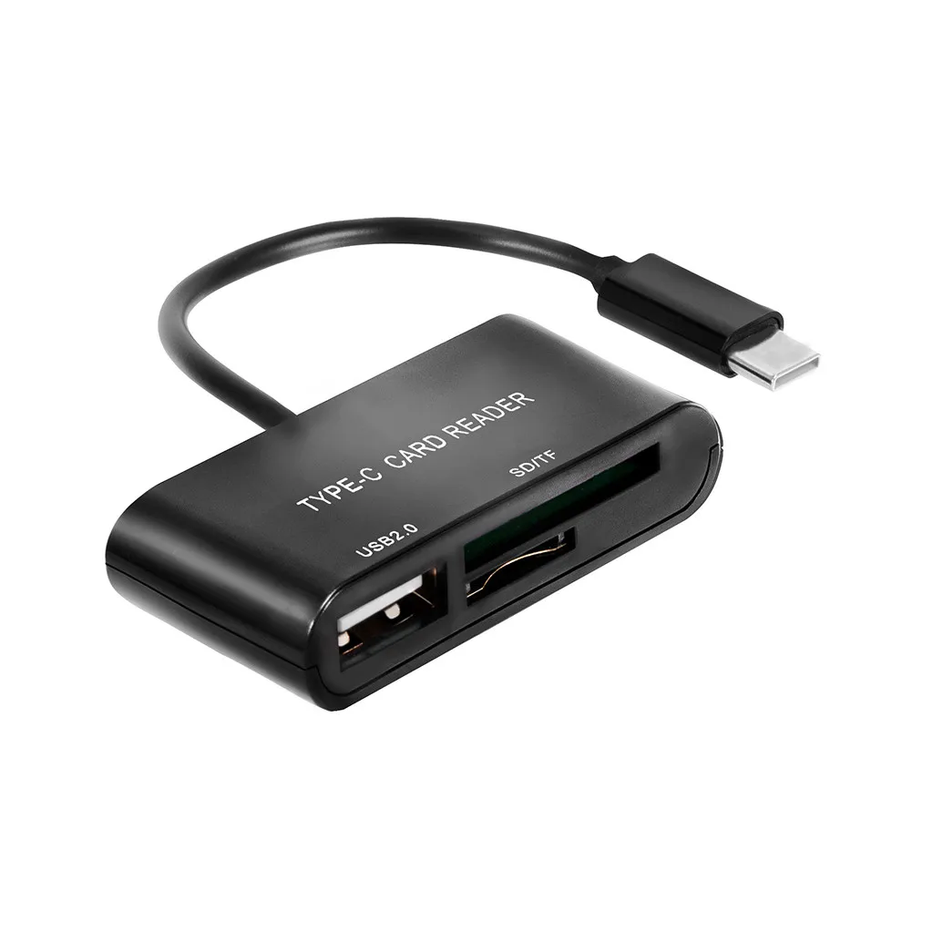 Ouhaobin концентратор 3в1 typic-c usb2.0 кардридер для телефона type-C для samsung концентратор для устройств 3в1 концентратор разветвитель