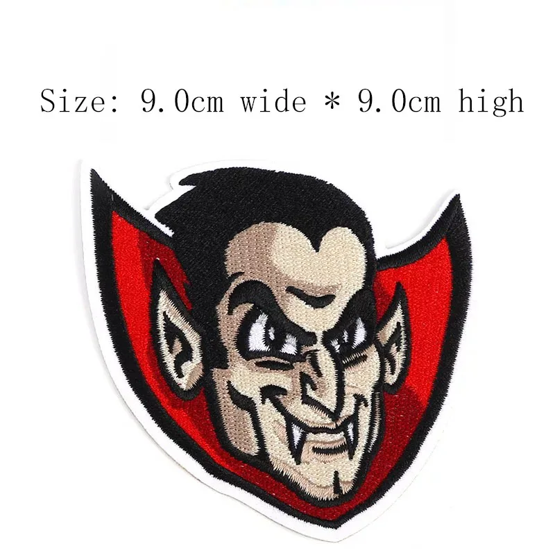 Нашивка С Вышивкой red Devil бесплатная доставка для левой груди шириной 9 см