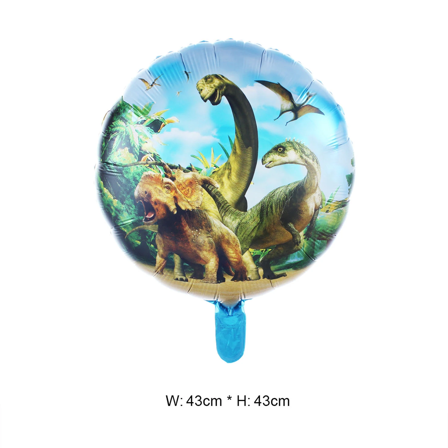 1 шт. гигантский динозавр Фольга воздушные шары из фильма «Парк Юрского периода»; воздушные шарики в форме животных День рождения украшения детских товаров, игрушки для детского дня рождения Globos - Цвет: 18 inch Dinosaur3