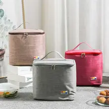 Портативный ланч-сумка новая Термальность изолированная сумка для обедов Tote для Для женщин детская Для мужчин цветной чехол школьная Еда хранения сумки для пикника