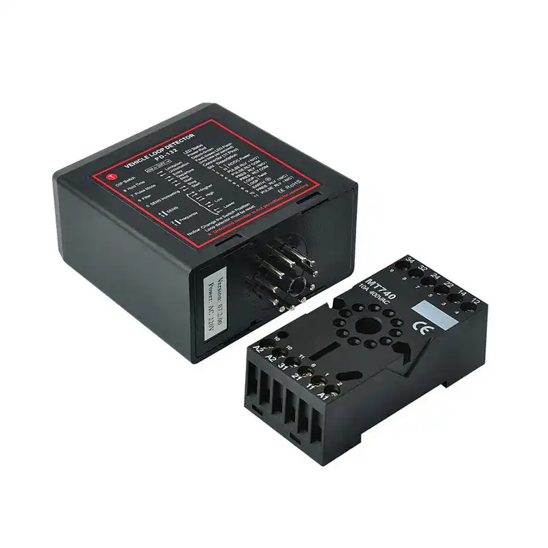 220V PD-132 Индуктивный Автомобиля одного цикла детектор для автоматического открывания ворот затвор Шотки транспортный Индуктивный подъезд автотранспорта