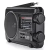 Portable FM multi band radio speaker portableplayer multiband shortwave full pointer Retro broadcast semiconductor horn MW AC DC ► Photo 1/6