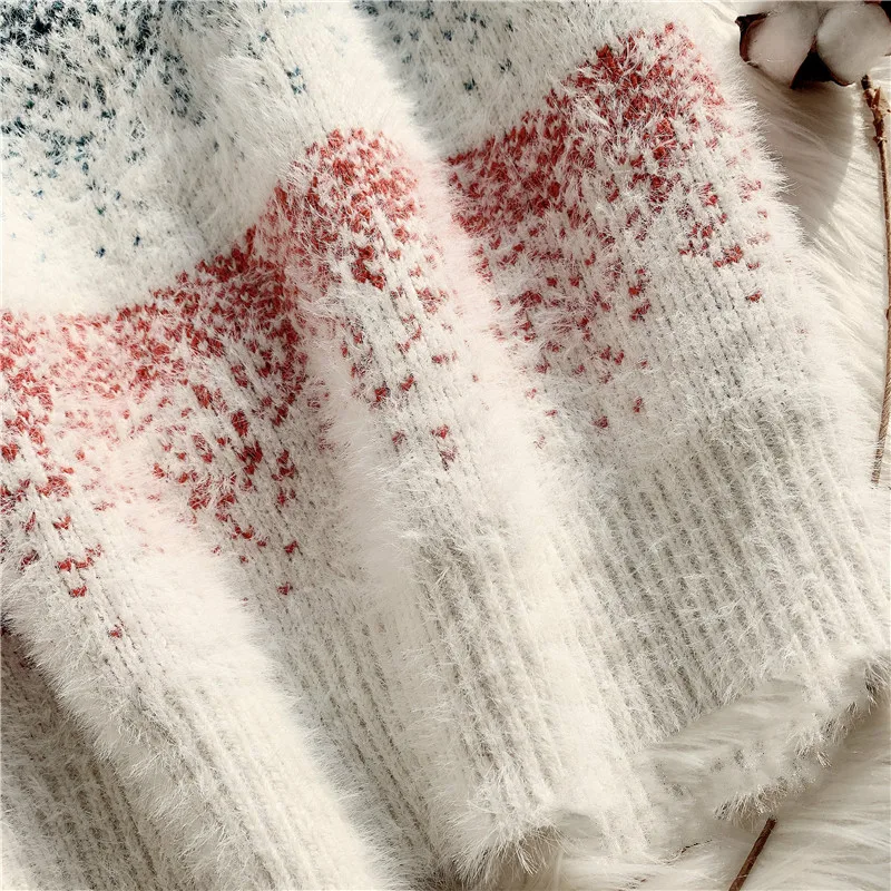 Gagarich Vest Dress Women New Knittde O-Neck Striped Long Sweet Cute Soft Spring Autumn Korean Version Female Vests