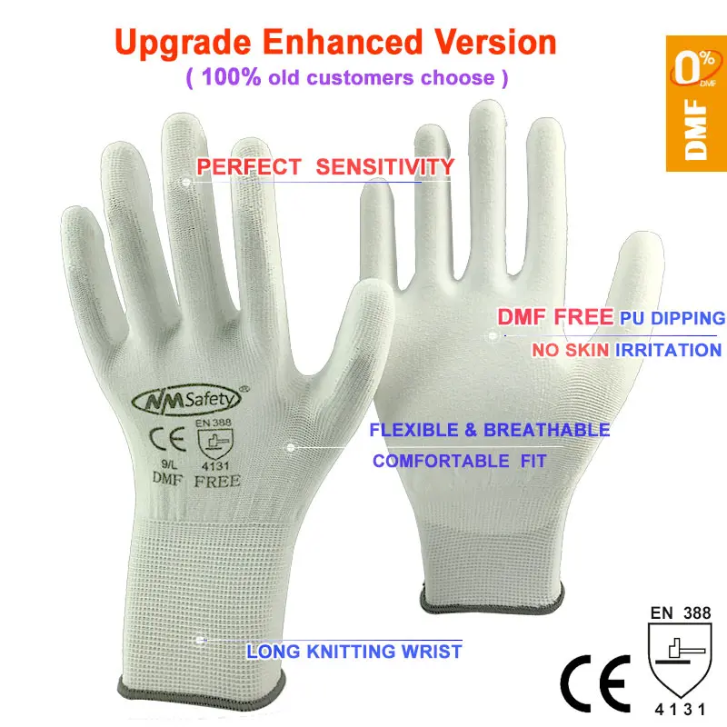 Защитные перчатки для ПУ 12 пар защиты ладоней|work gloves|gloves for workgloves work |