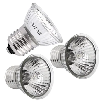 

3pcs 25W uvb+uva3.0 Reptile Lamp Bulb Turtle Basking UV Light Bulbs Heating Lamp Reptile Sun Light Bulb