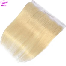 Фронтальная кружевная застежка 613 Фронтальная застежка бразильский прямой блонд Фронтальная 13x4 remy волосы для уха до уха фронтальная кружевная застежка Ариэль