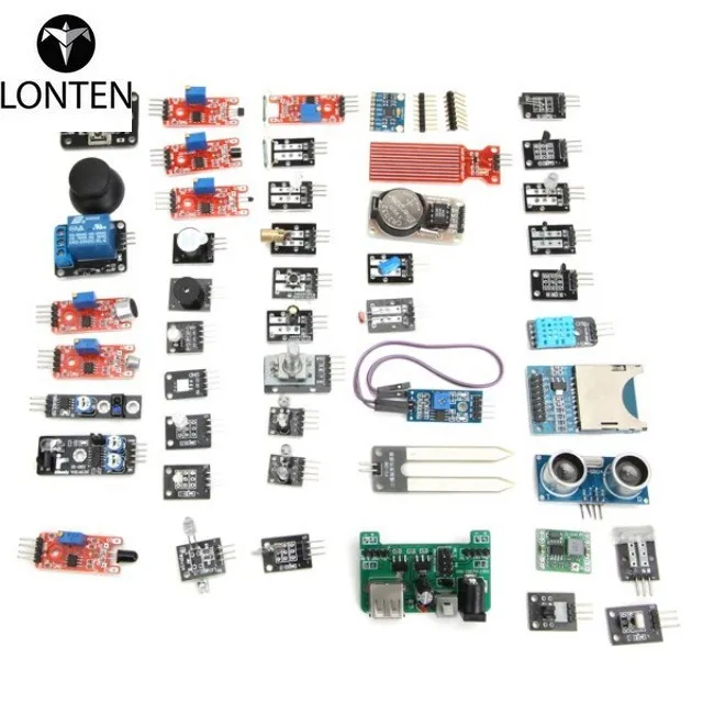 

Lonten New Arrival 45 In 1 Mini Sensor Module Board Kit Upgrade Version For ard DIY Modules
