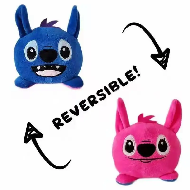 Peluche Réversible Chat Lapin Jouets Kawaii, Double Face, Poulpe Lapin  Chat, Oreiller Beurre Doux, Cadeaux de Noël pour Enfants - AliExpress