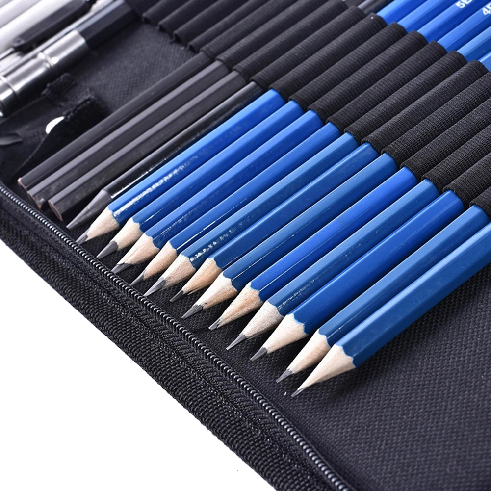 33 шт. Профессиональный набросок рисунок наборы карандашей комплект деревянный карандаш для товары для рукоделия школьные подарки для студентов