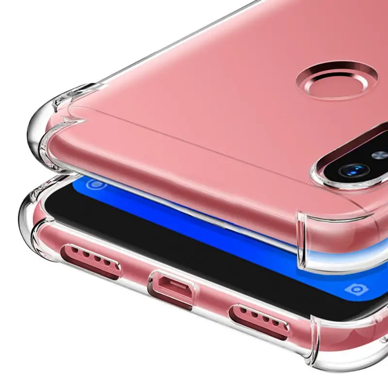 

For Xiaomi Mi 9 Lite 6 5 Pro MIX3 Redmi Note 7 6 5 S2 Pocophone Soft TPU Cover Phone Shell Anti-shock Clear Cases Bags TSLM1