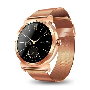 

K88H Plus Smart Watch Heart Rate Monitor Pedometer Fitness Tracker Round Dial Bluetooth Smartwatch For Android IOS