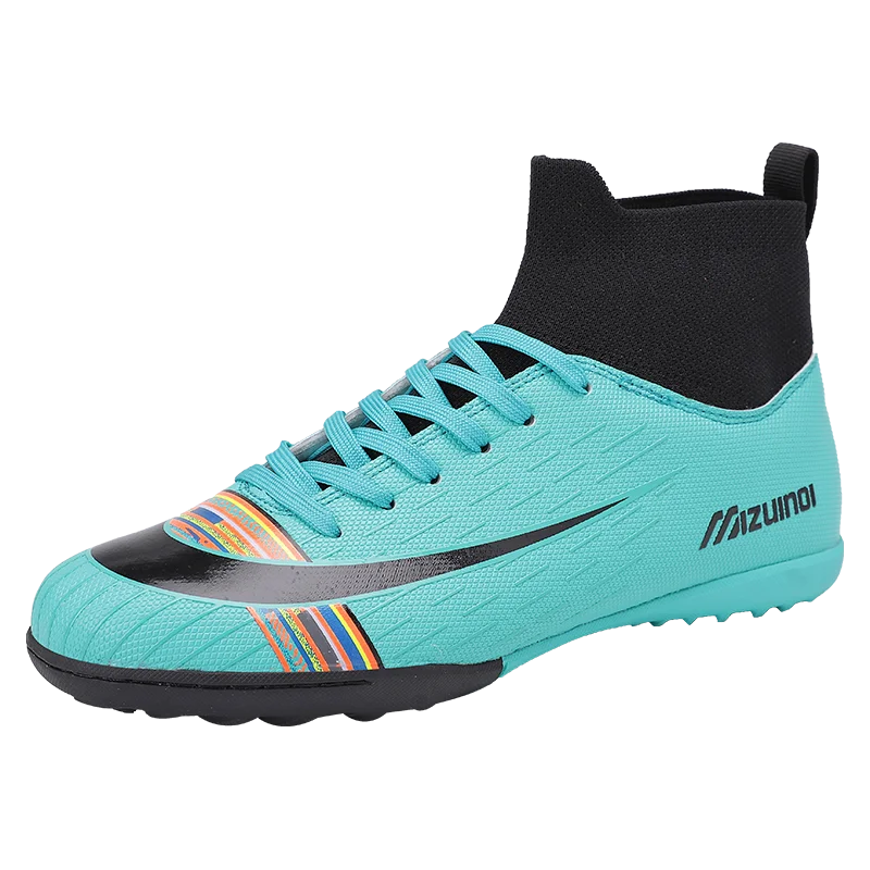 Обувь для футбола Мужская футбольная обувь детские футбольные бутсы женские кроссовки для тренировок Дышащие футбольные бутсы нескользящая обувь - Цвет: see chart