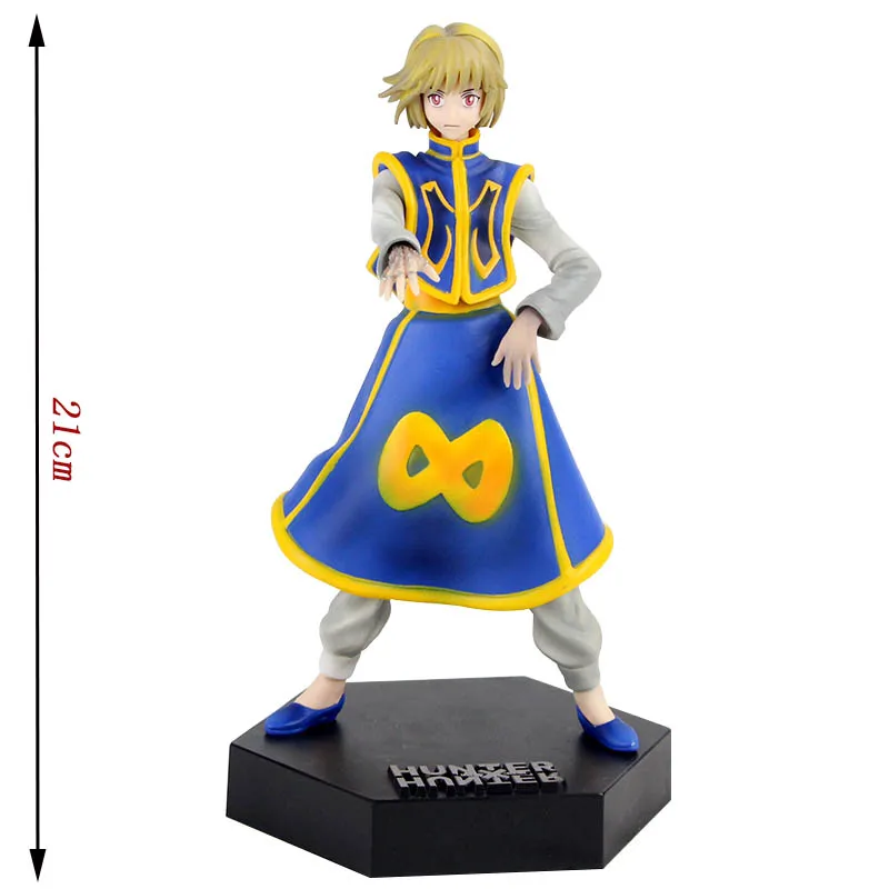 21cm opp bag 21 24 см Аниме Охотник х ОХОТНИК Kurapika Hisoka ПВХ фигурка Коллекционная модель игрушки - Цвет: 21cm opp bag