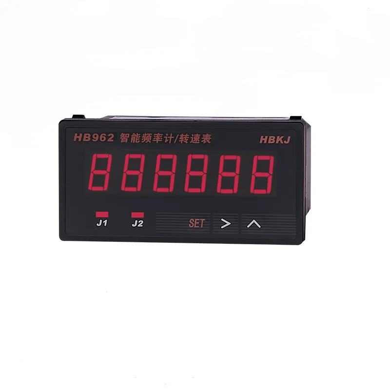 

HB962 Dual Setting Six-digit Display Frequency Counter / Tachometer / Line Speed Meter