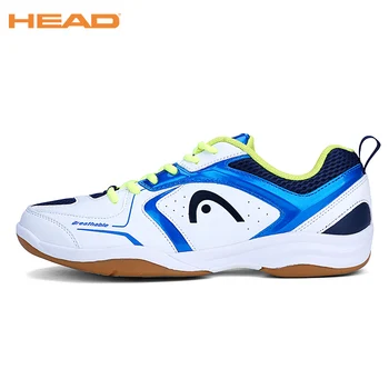 

HEAD Brand Clearance Badminton shoes Breathable Lace-up Men Sport Tennis Shoes 2020 Summer Non-slip Professional Mens Sneakers