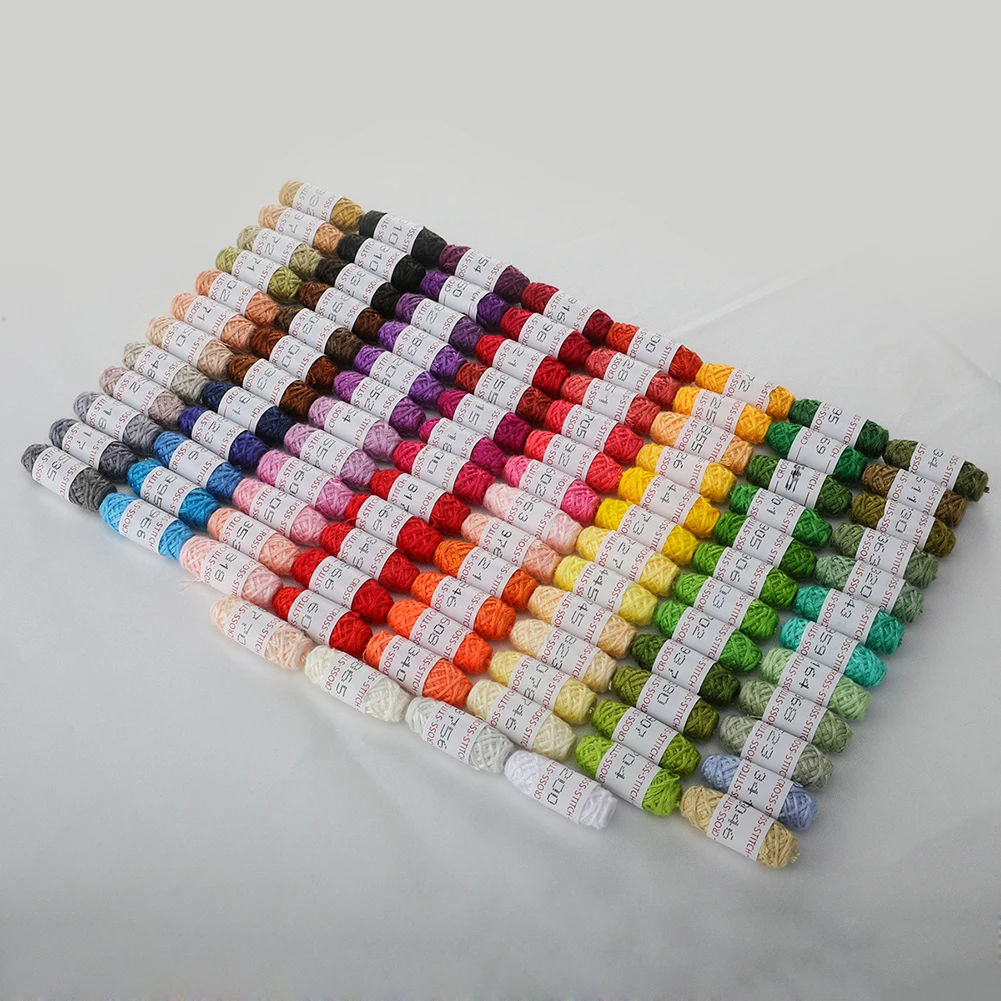 50/100 Colors Accessories Dress Threading Sewing Needle Kit Home Beginners Embroidery Tool Practical Multifunction Manual DIY