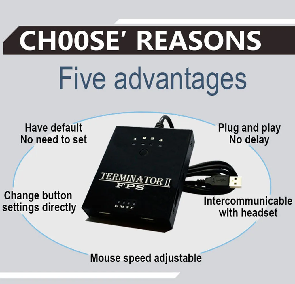 Адаптер Reasnow CrossHair mouse и клавиатуры для PS4/PS4 PRO/PS4 Slim/PS3/PS3 Slim/xbox ONE/xbox 360/Switch Adapter