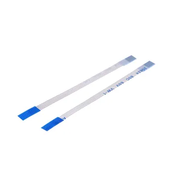 

10pcs FFC / FPC Flexible Flat Cable 0.5 mm pitch 6 pin 200mm length reverse ends different direction
