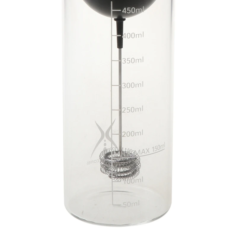 Handheld Electric Milk Frother Jug Cup Stainless Steel Foamer Mixer Bubbler Coffee Blender Kitchen Stirrer 5
