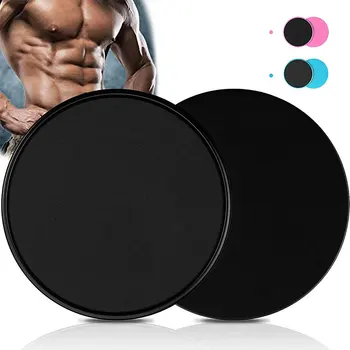 

2Pcs Exercise Sliding Gliding Discs Fitness Abdominal Exercise Push Up Home Gym Muscle Training Yoga Fitness Equipment