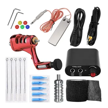

Tattoo Machine Guns with Power Supply for beginer Professional Tattoo Kit Body Art Permanent Makeup Tattoo Set