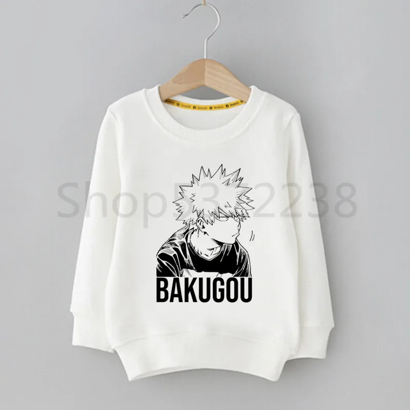 My Hero Academy Boku No Hero Academy Kids Miyazaki Hayao Kawaii/Детские толстовки с капюшоном и милым принтом; детская одежда - Цвет: C