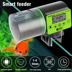 Dispositif d'alimentation automatique pour aquarium, minuterie intelligente, LCD indique la minuterie, accessoires d'aquarium 