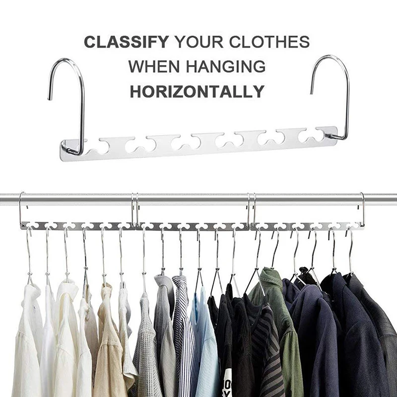 

Wonder Magic Hangers Space Saving Hangers for Clothes Hangers Space Saving Wardrobe Clothing Hanger Organizer, Wonder Closet S