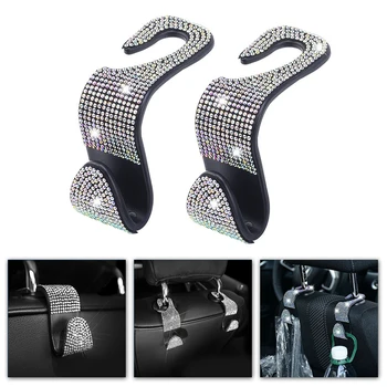 

For Bag Grocery Holder Hooks Headrest Hanger Hooks Parts Accessories Car Bling