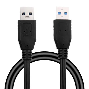 

USB to USB Cable Cord USB 3.0 a Male to a Male Standard Smart Devices Bundle 1 for Data Transfer 3 Feet Cord ONLENY CE