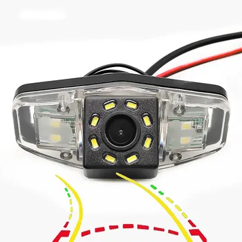 

170 Degree Dynamic Trajectory Tracks HD Car Rear View Backup Parking Camera For Honda Pilot Accord Odyssey Civic EK FD Acura TSX