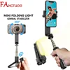 FANGTUOSI Wireless Bluetooth Handheld Gimbal Stabilizer Mobile Phone Selfie Stick tripod with fill light shutter for IOS Android 1