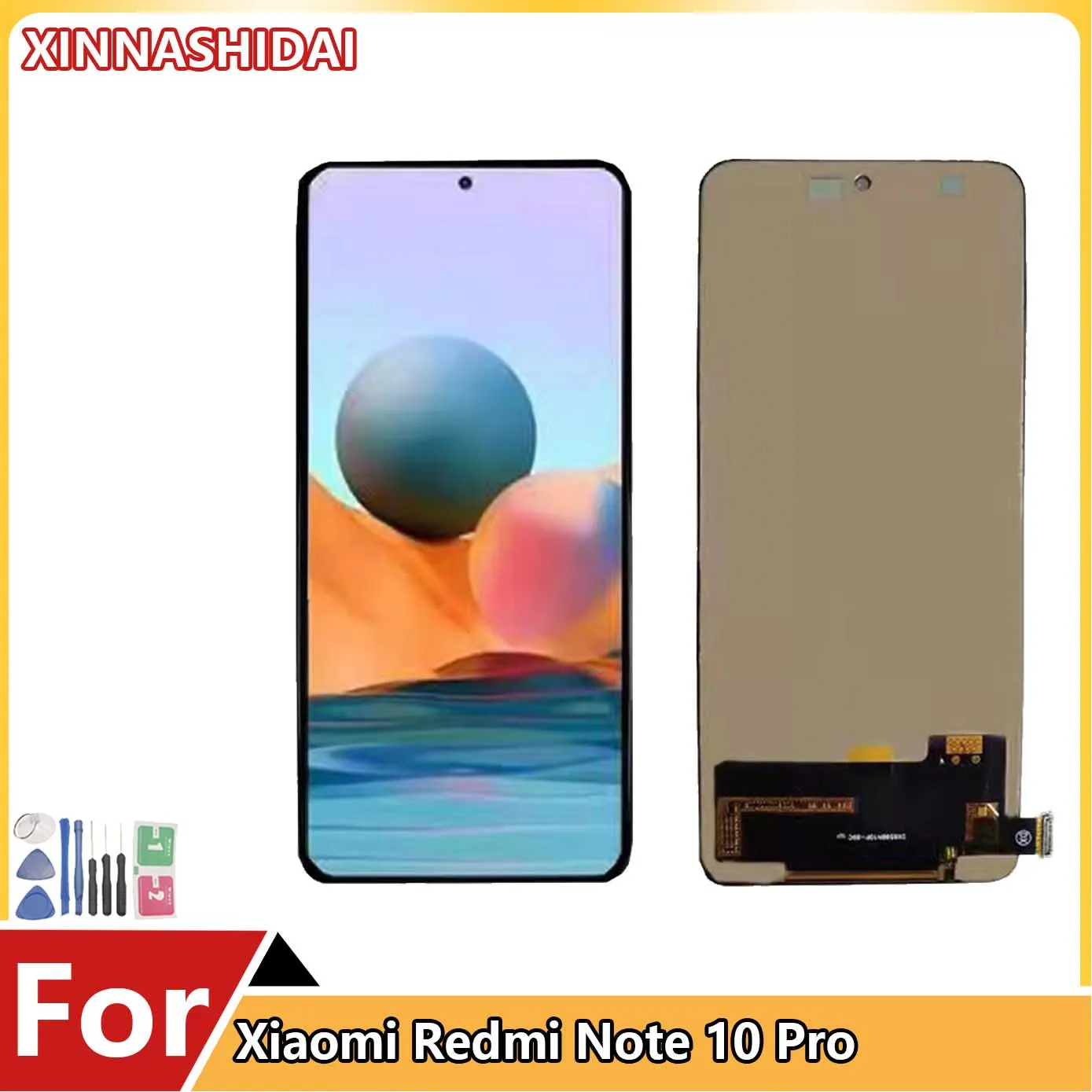 TFT For Xiaomi Redmi Note 10 Pro M2101K6G LCD Display Touch Screen Digitizer Assembly lcd Replacement Part | Мобильные телефоны и