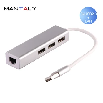 

3 USB docking station HUB dock station HDD type c laptop adapter usbc macbook net RJ45 docking usb-c external for computer