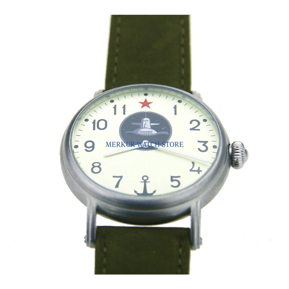 

AD30 Red Star Mechanical Mens Watch Moscow Style Russia handwind mechanical Submarine