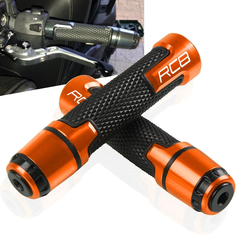 Для KTM Super Duke приключение ADV RC8 7/8 ''22 мм мотоциклетные ручки противоскользящая ручка мотоцикла концы акустическая система ручной Руль с RC8