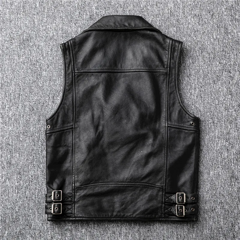 Heavy locomotive restoring ancient cowhide leather jackets leather motorcycle suit style Motorcycle Jacket