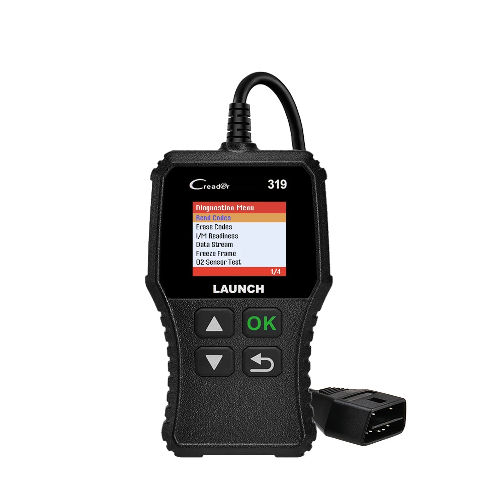 Launch X431 Creader 319 CR319 автоматический считыватель кодов полный OBDII EOBD автомобильный диагностический инструмент OBD2 сканер как Creader 6001 CR3001 - Цвет: cr319