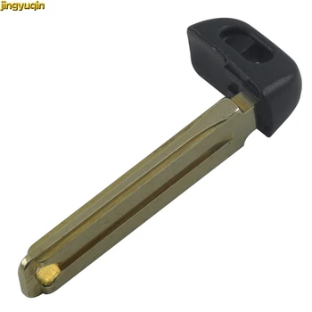 

jingyuqin 5ps Remote Key Fob Insert Uncut Blade For Toyota Avalon Camry Highlander Land Cruiser Prius RAV4 Venza 4Runner