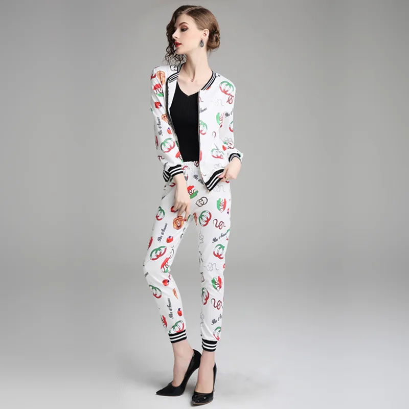 

Photo Shoot 2019 New Style WOMEN'S Dress Early Autumn European Goods Leisure Suit Online Celebrity Fashion Casual Two-Piece Set