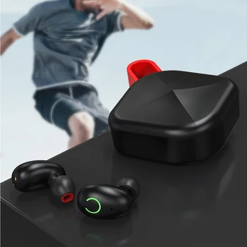 

B6 IPX7 Waterproof Upgrade TWS Earphone Wireless Earbud Bluetooth 5.0 Support Aptx/AAC 45h Playing Time For iOS/Android