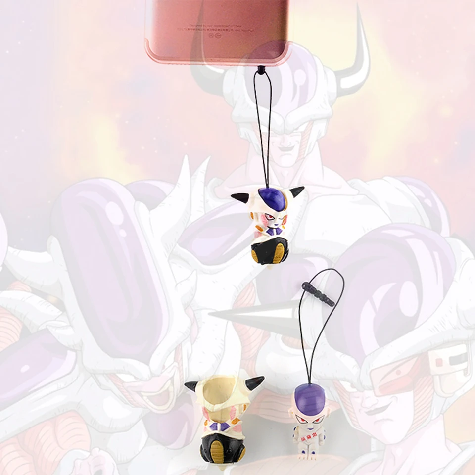5 см Dragon Ball Frieza прекрасный кулон шорты Аниме фигурки коллекционные Brinquedos модель