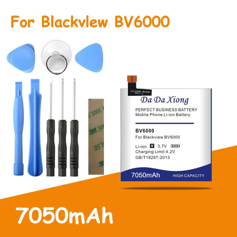 Аккумулятор для Blackview BV6000 аккумулятор большой емкости 7050 мАч BV6000S|Аккумуляторы