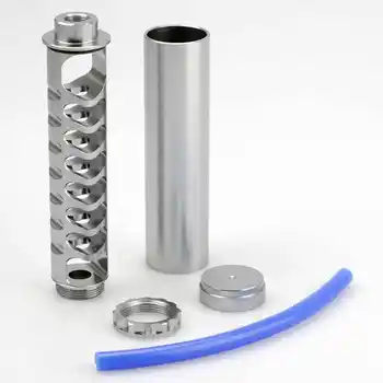 

1/2-28 5/8-24 Single Core Racing Car Fuel Filter for NAPA 4003 WIX 24003 Solvent Fuel Filters 7075 Aluminum Only For Car