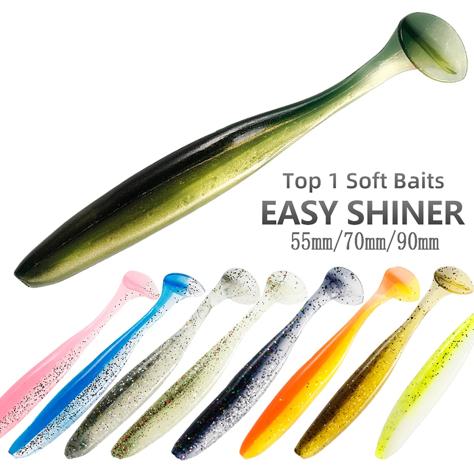 Easy Shiner мягкая рыболовная приманка силиконовая плавающая воблеры искусственная