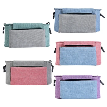 

Fashion Multifunctional Mummy Bag Baby Diaper Nappy Pram Stroller Hanging Bag