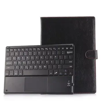 

Touchpad Keyboard Case For lenovo tab m10 plus fhd 10.3 inch TB-X606F Tablet Bluetooth Keyboard Leather Protective Case + pen
