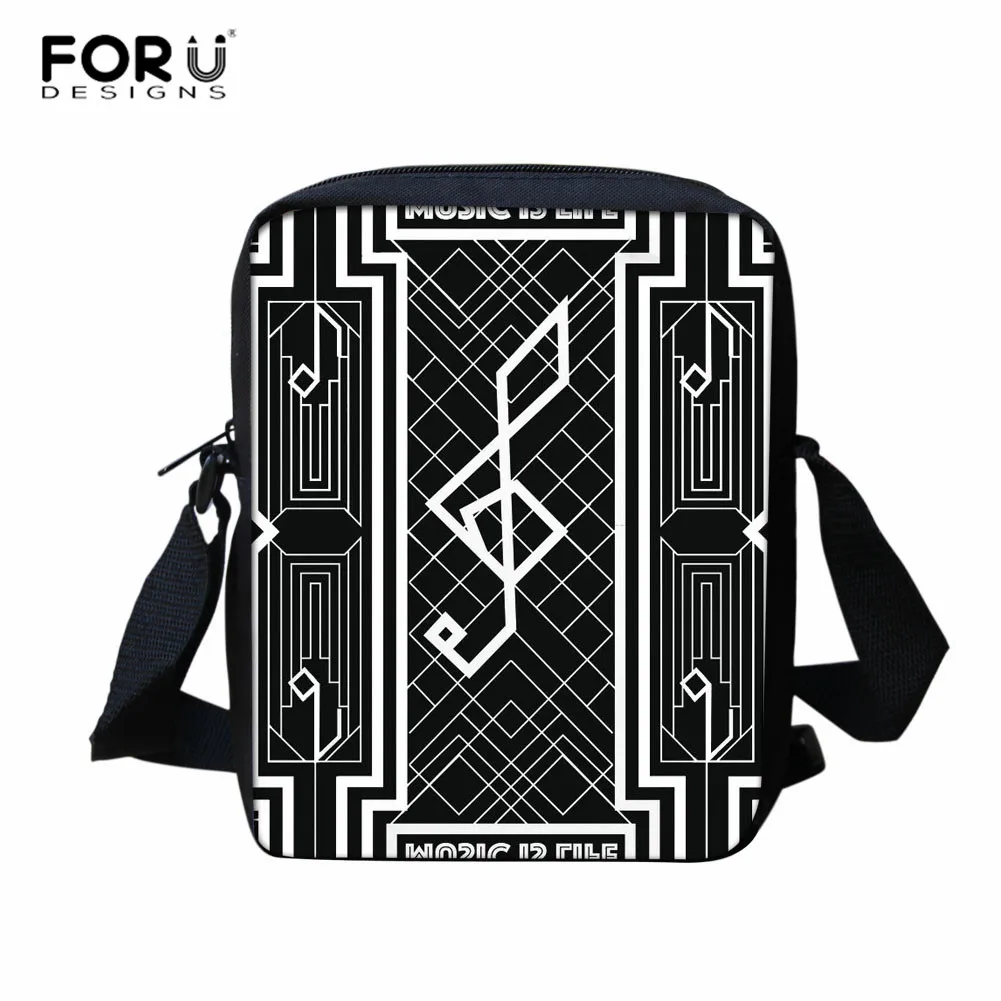 L5558E FORUDESIGNS/комплект школьных сумок с принтом музыкальной нот, сумки для книг для девочек, Сумка с рисунком гитары для школьников, Детские рюкзаки для девочек и мальчиков, Mochila - Цвет: L5558E