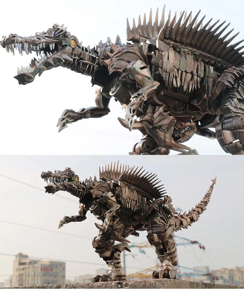 AOYI трансформация LS11 LS-11 Scorn Dinobots древний Бегемот динозавр сплав фильм лидер фигурка негабаритный Робот Игрушки