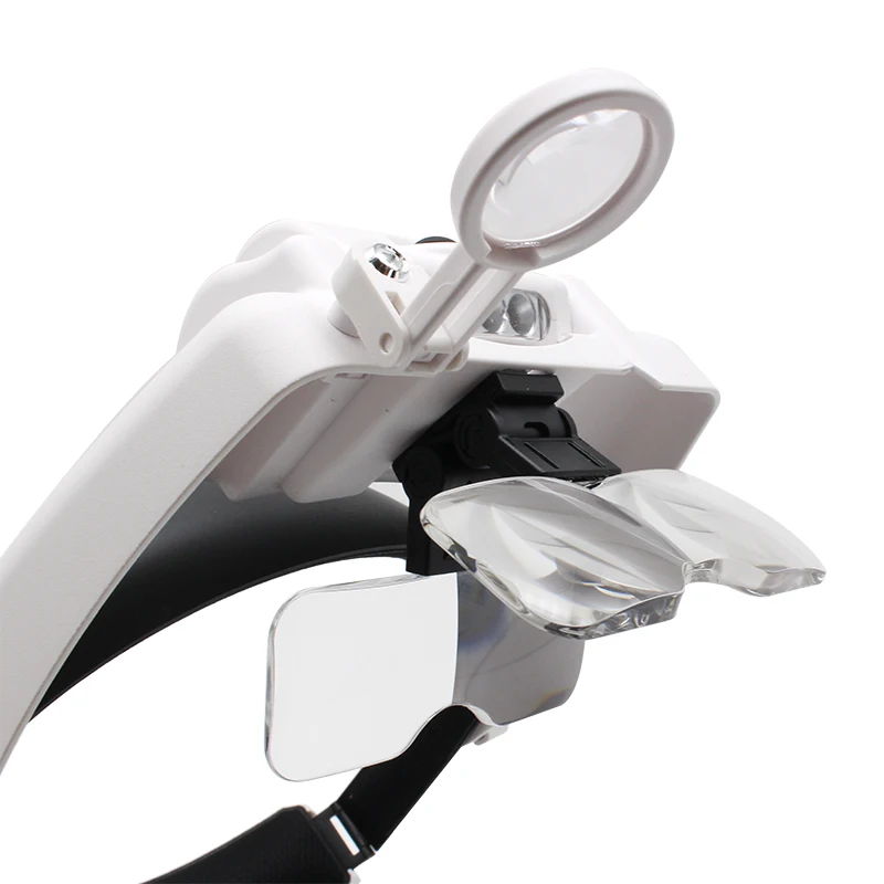cabeca iluminado lupa recarregavel reparacao solda lupa 05